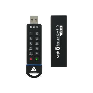 Cheie securizată Apricorn Aegis 3.0 - Unitate flash USB - 120 GB 146329737 - Memorii USB