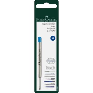 FABER-CASTELL golyóstoll betét kék M BK 5 db-os