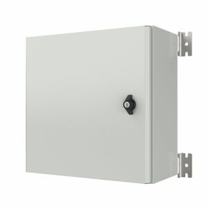 Lanview IP65 falbox fali szerelőlappal M:400 x H:400 x D:200mm - Fehér