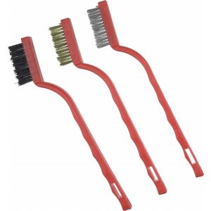 Dedra Kefe készlet 3 db, 3 soros, 175 mm, műanyag fogantyú