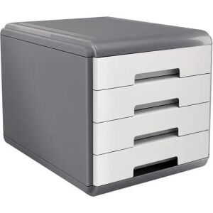 Organizator Arda MyDesk gri-alb 4 sertare (18P4PB) 146330109 - Mobilier de birou