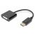 Cablu adaptor DIGITUS DisplayPort DP - DVI 24+5M/F 0.15m cu interblocare DP 1.1a compatibil bl CE 146330234