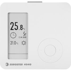 Euroster Kabelgebundener Temperaturregler für Heiz- und Klimaanlagen 146330267 - Raumthermostate