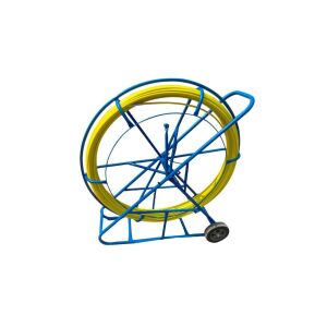 GFK-Glasfaser-Fernbedienung zum Kabelziehen Ø11mm, 250m mit Q-LANTEC-Rädern 146330714 - Installationshilfen