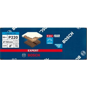 Disc de șlefuit Expert C470, Ø 150mm, K220 Multi-perforat (50 bucăți, pentru șlefuitor excentric) 146330719 - Unelte de mână