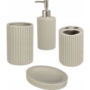 Fürdőszoba megoldások Kerámia fürdőszobai kiegészítők készlet, 4 darab