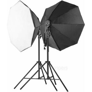 FreePower 106 Octa 85cm SET 2400W 5500K Folyamatos világítás készlet állvánnyal