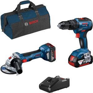 BOSCH GSB 18V-55 + GWS 18V-7 KÉSZLET