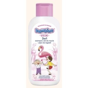 BAMBINO Gyerekek 3in1 sampon tusfürdő és fürdető - Flaming 400 ml