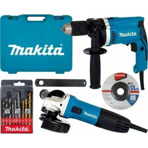 Makita GA5030 Sarokcsiszoló + HP1631 Fúrógép