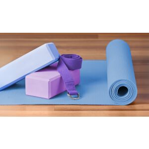 Jóga heveder, edzőszalag, lila, REBEL ACTIVE