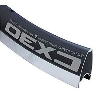 Alexrims Kerékpár abroncs ALEXRIMS CX30 700x24otw. oldal CNC fekete (ÚJ) 146332061 - Kerékpár kerék