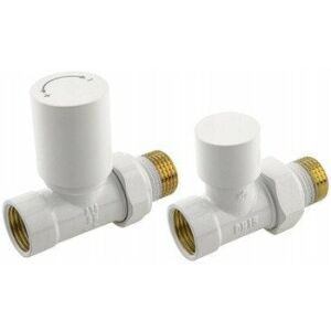 KFA fűtésszett Komfort PRO, egyenes, fehér 758-030-44-BL