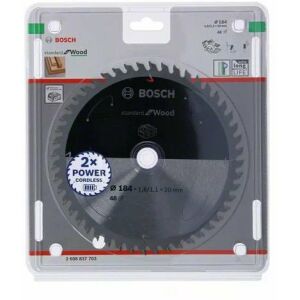 Bosch 2 608 837 703 lame pentru ferăstraie circulare 18,4 cm 1 buc. 146332700 - Accesorii pentru unelte