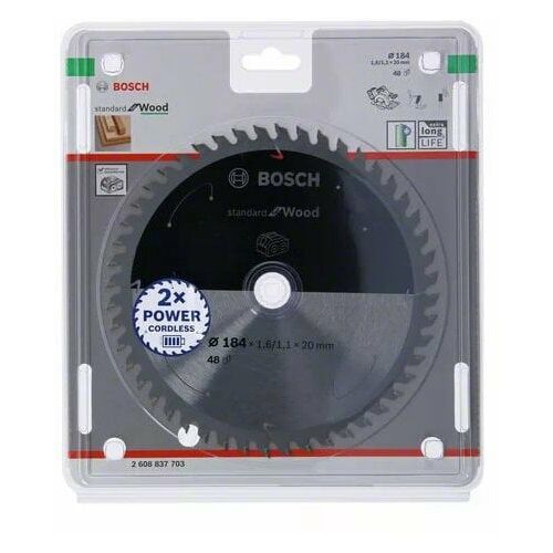 Bosch 2 608 837 703 ostrze do piły tarczowej 18,4 cm 1 szt. 146332700