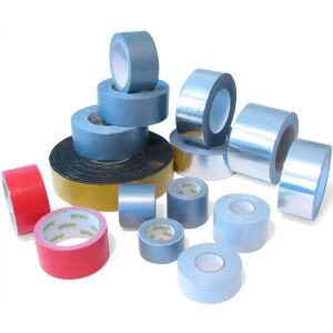 Unipak Bandă textilă DUCK Tape 50m 48mm gri 1201650 146332990 - Benzi adezive