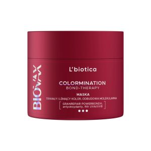 L`BIOTICA Biovax Colormination Bond Therapy Hajdúsági maszk festett hajra 200 ml