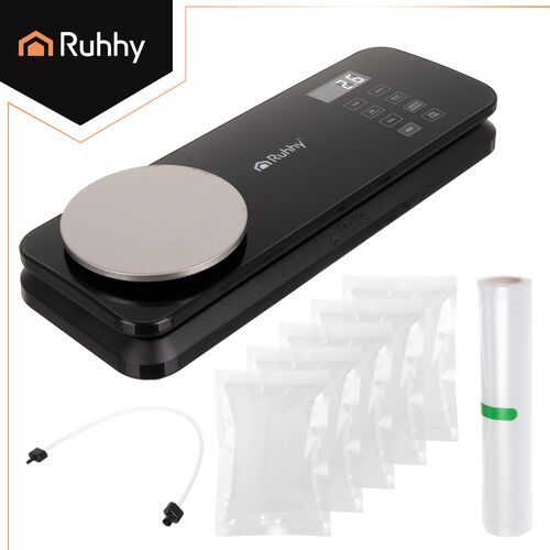 Ruhhy vákuumfóliázó beépített mérleggel