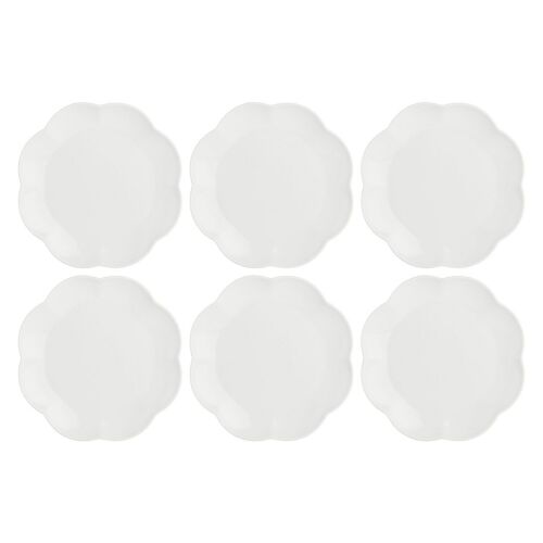 6 db süteményestál Villadeifiori - Fehér, 19 cm 146333289