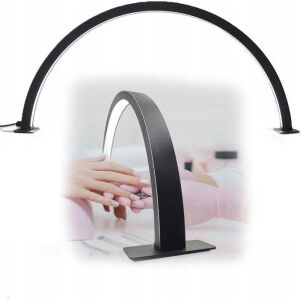 36W-os LED lámpa Kozmetikai Asztali Árnyékoló Kozmetikusoknak / N260 / Fekete