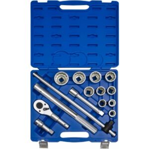 3/4''-OS CSATLAK KÉSZLET 14DB RÖVID 22-50MM 12-SZÖG, FOGAS 146333366 - Dugókulcs