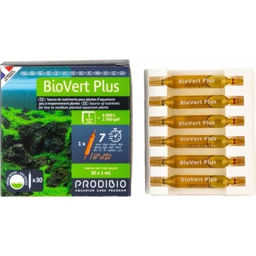 PRODIBIO Biovert Plus 30 ampulla egészséges növényi növekedés édesvízi akváriumokhoz 146333832