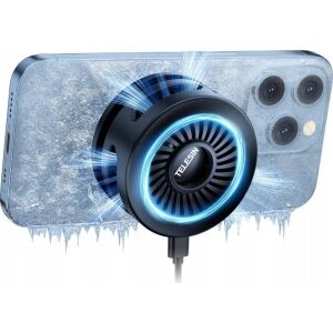 USB ventilátor Telesin Legyező Ventilátor Hűtés Telefonhoz Telefon Mágnes Radiátor / P9-MPR-01