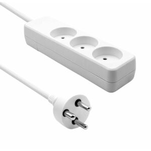 ProXtend Danish Power Strip 3-way 15M  Alb 146334174 - Prelungitoare