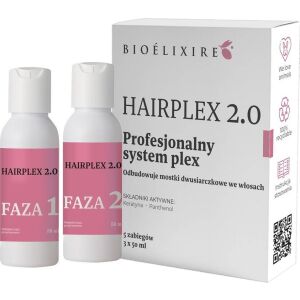 BIOELIXIRE_Hairplex 2.0 professzionális helyreállító kezelés kémiai kezeléssel sérült hajra 150ml