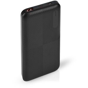 Nedis UPBKPD10000BK bank mocy Litium-polimer (LiPo) 10000 mAh Fekete