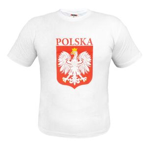 Koszulka z nadrukiem biała L 146334964 - Dla mężczyzn