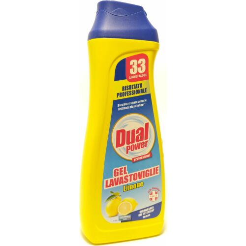 DUAL POWER Mosogatógép gél 660ml CITROM