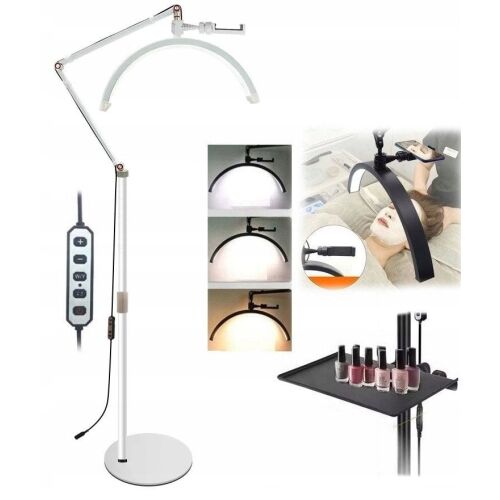 Árnyékolatlan LED kozmetikai lámpa Magas Hold Smink Köröm Szempilla 24w / Gx490 / Fehér 146335346