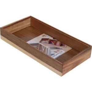 HEDO fiókos asztali fadoboz, 30 x 15 x 5 cm