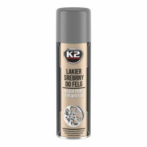 K2 KERÉKLAK FELNIRE 500ML EZÜST 146335516 - Festék spray