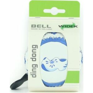 Widek Dzwonek rowerowy WIDEK DING DONG DELFT BLUE wooden shoe matowy 1szt. (NEW) 146335610 - Akcesoria rowerowe