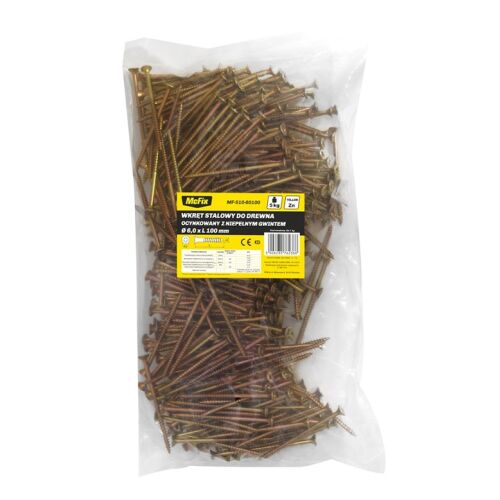 FA CSAVAR CINK SÁRGA 3,5* 45MM HIÁNYOS MENET 146335693