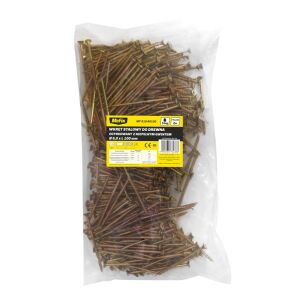 WKRĘT DO DREWNA OCYNK ŻÓŁTY 3.5*45MM GWINT NIEPEŁNY 146335693 - Śruba