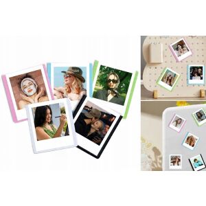 5x Hűtőmágneses Képkeret Mágneses Keretek Színes Polaroid GO fényképekhez / 5 szín 146335892 - Hűtőmágnes