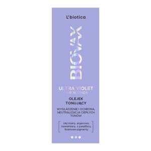 L`BIOTICA Biovax Ultra Violet Blond hajra hangoló olaj 50 ml