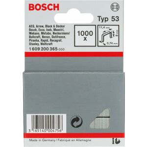 BOSCH Zszywki TYP53 8/11 1000szt.