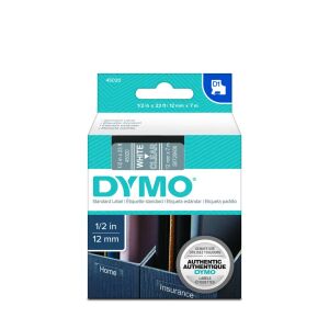 Laminovaná Páska do Tlačiarne Štítkov Dymo D1 45020 LabelManager™ Transparentná Biela 12 mm (5 kusov) 146336181 - Kancelárska technika