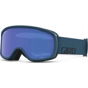 Giro Gogle zimowe GIRO CRUZ BLACK & HARBOR BLUE WORDMARK (Szyba lustrzana kolorowa GREY COBALT 15% S3) (NEW 2023/2024) 146336276 - Gogle narciarskie i snowboardowe