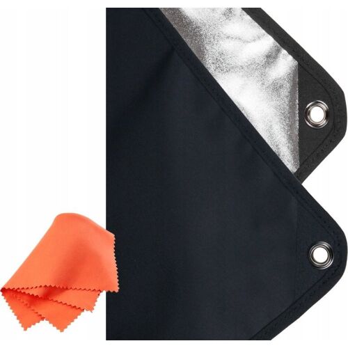 Aurora Panel sík Aurora 2w1 100x220 fekete / ezüst 146336817