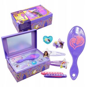 Unikornis Akadémia Ékszerdoboz Kiegészítők Kefe Hajcsat Gumik / 24017