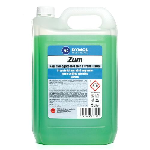 Mosogatószer 5 liter kézi Zum zöld citrom 146337493