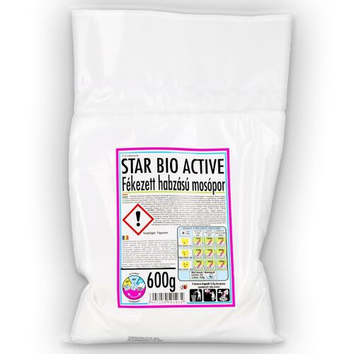 Mosópor 600 g (6 mosás) fehér és színes ruhákhoz Dalma Star Bio Active 146337494