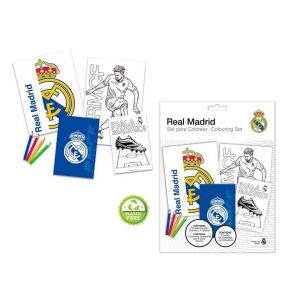 Real Madrid Hala színező szett 146337524 - Írószer szett