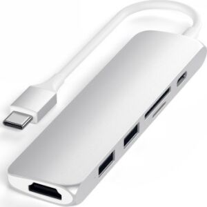 Satechi ST-P6SK hálózati csatlakozó USB C-típus 10000 Mbit/s Fekete (STP6SK [25552284]) 146350495 - Satechi