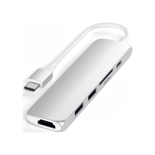 Satechi ST-P6SK hálózati csatlakozó USB C-típus 10000 Mbit/s Fekete (STP6SK [25552284]) 146350495